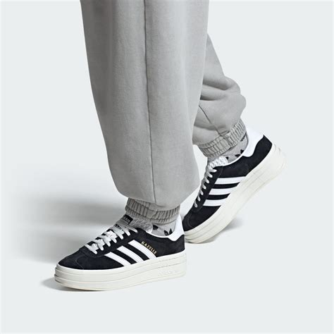 adidas Originals – Gazelle Bold – Sneaker in Schwarz 